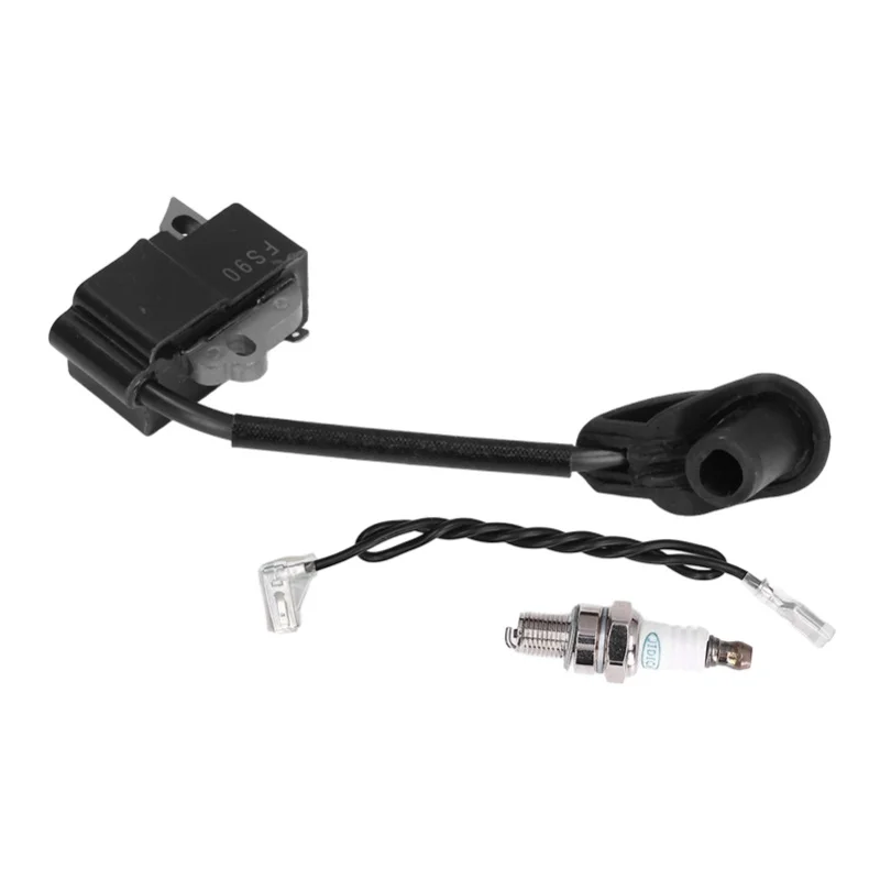 Ignition Coil Module Spark Plug Fit Replacement For STIHL Fs90r Fs110r Fs110 Lawn Mower Trimmer