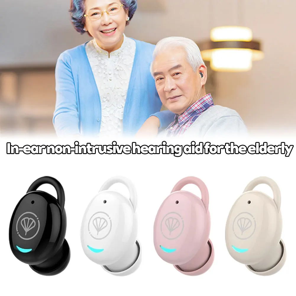 Слуховые аппараты, наушники Bluetooth 5,3, саморегулирующиеся слуховые аппараты для пожилых людей, Bluetooth-наушники, невидимые усилители звука