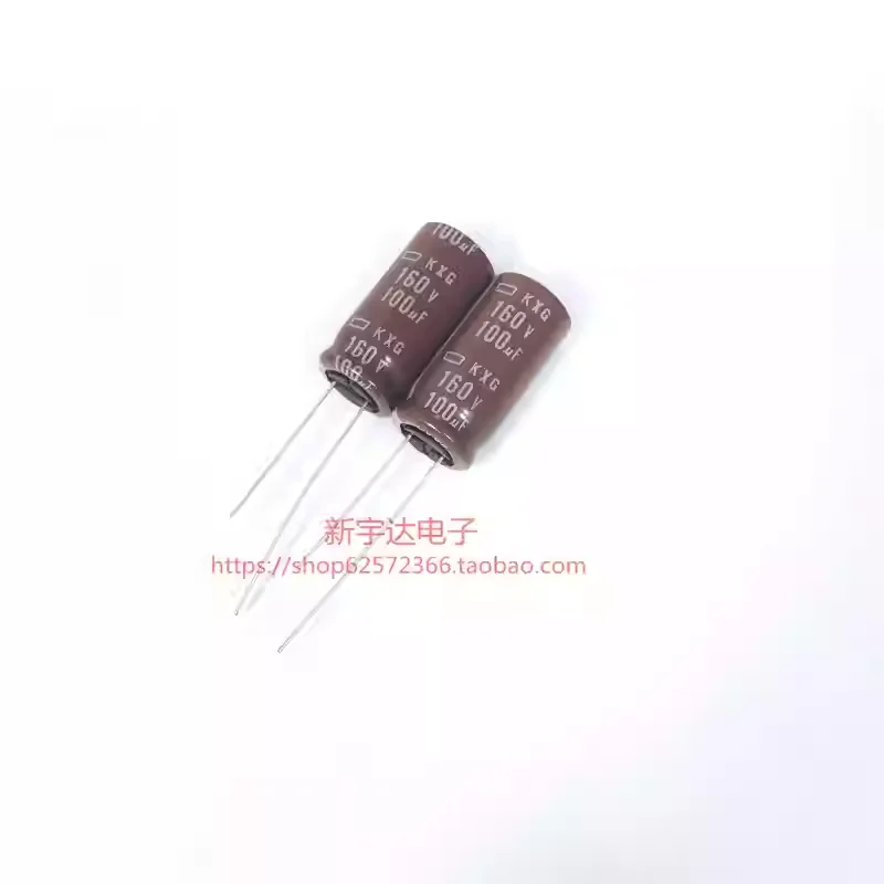 

10-100 шт. 160В100мкФ 12.5X25 Black Diamond KXG Высокочастотный электролитический конденсатор с долгим сроком службы 100мкФ160В