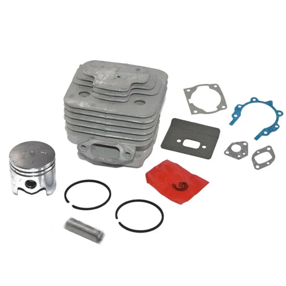 44 Mm Cylinder & Piston Kit For Timbertech Mfs52/ms-2tl-52/ms52-2tl Brushcutter High Quality Piston Rings Cylinder Set