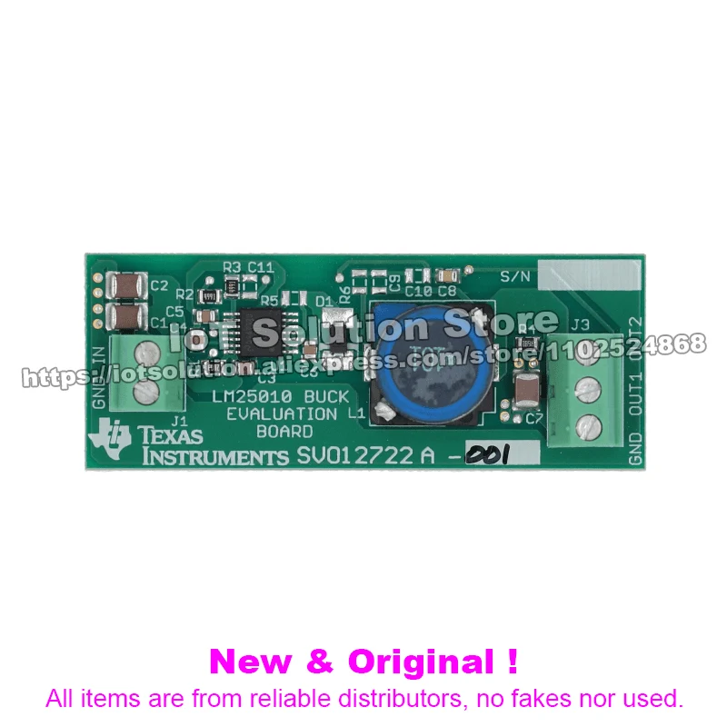 LM25010EVAL — Evaluation Boards for 42V, 1.0A Wide Vin Step-Down Switching Regulator