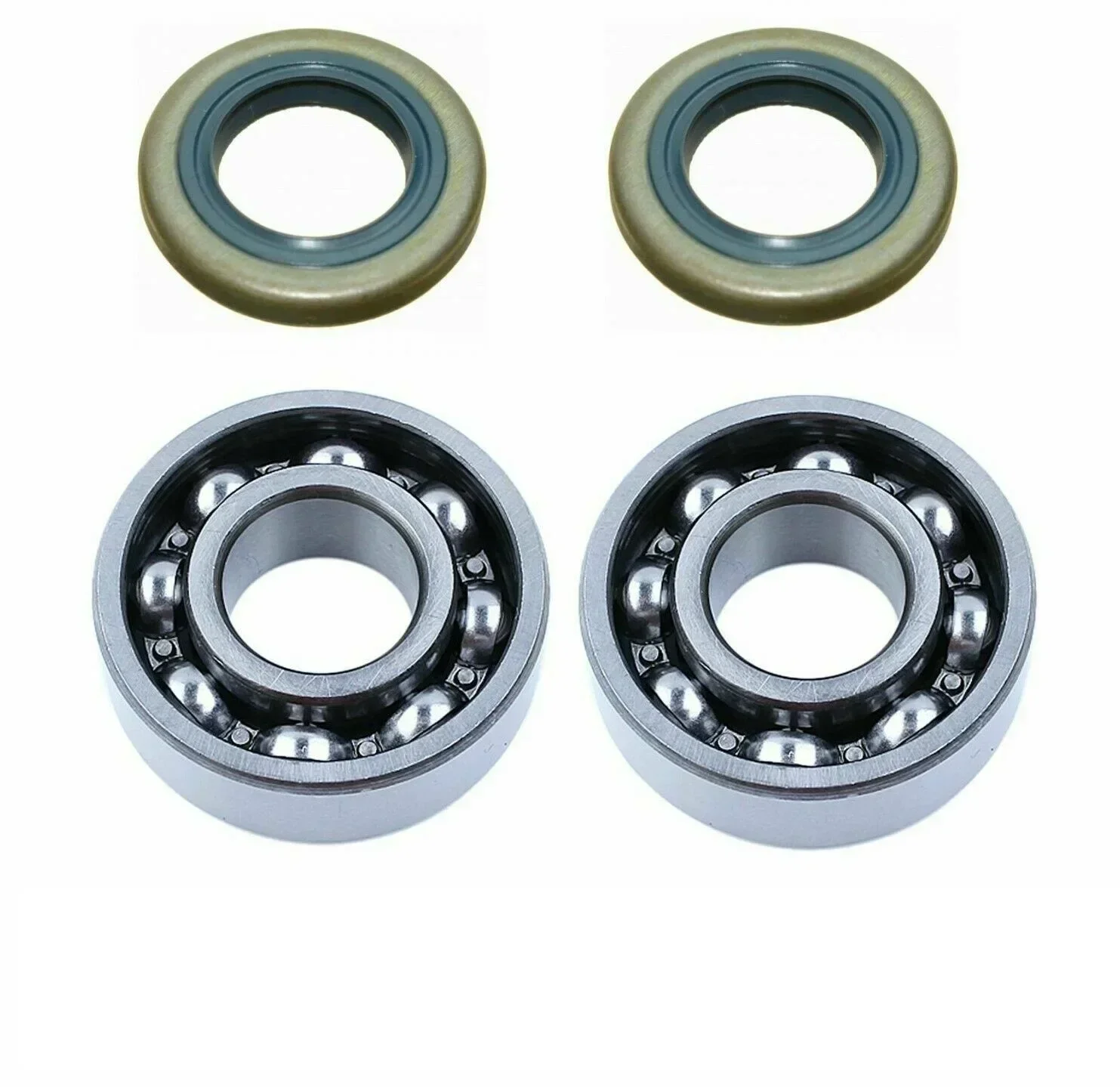 Crank Crankshaft Bearings Set Chainsaw Oil Seal Kit For 51 55 254 257 262 357 359 Chainsaw Crankshaft Bearing Chainsaw Parts