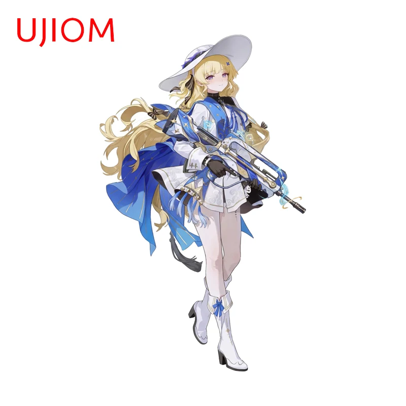 UJIOM Anime Waifu Wuthering Waves Wall Sticker Exquisite Sofa Wall Scratch Proof PVC Decal Special Wardrobe Adhesive Wallpaper