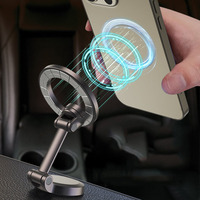 For Magsafe Magnetic Car Phone Holder Magnet Mount Cell Phone Stand GPS Support For iPhone 15 Pro Xiaomi Huawei Samsung Oneplus