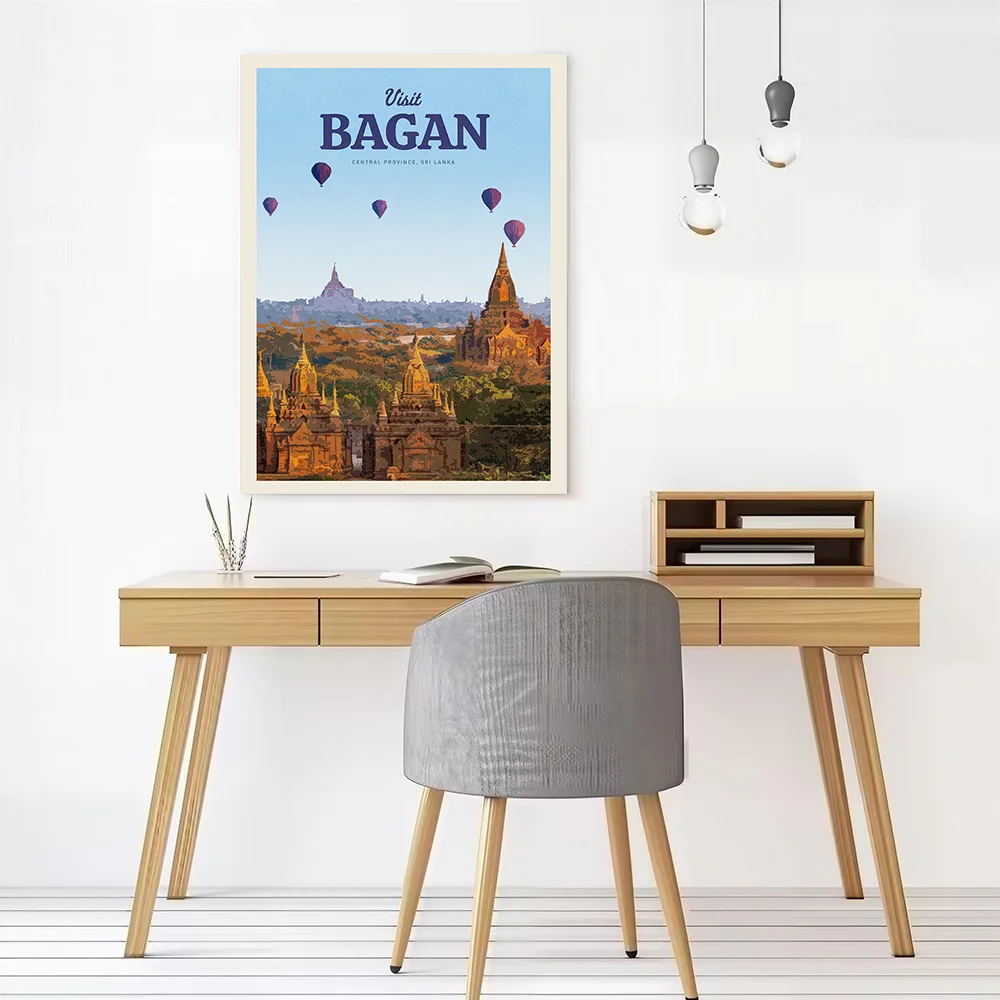 Visit Began Canvas Wall Art Poster Personalized Photo Printing Perfect Gift for Decor Living Room Decorations Painting Wand Deko