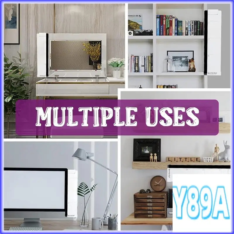 Bacheca multifunzione GO Bacheca trasparente per computer Bacheca per computer Scrivania per computer