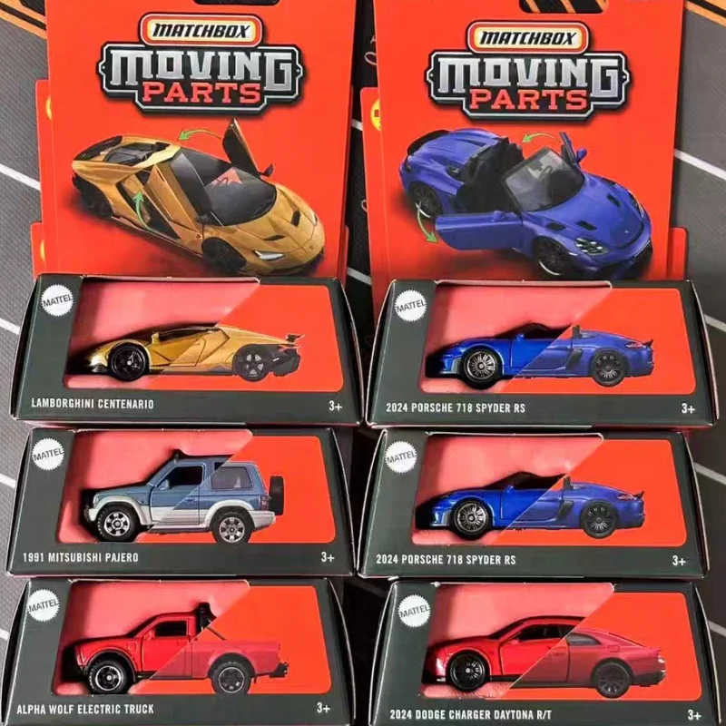 Matchbox Car 1/64 Scale Audi Rs 6 Avant 2024 Model Toy Moving Parts Polestar Triumph Spitfire Collectible Vehicle Birthday Toys
