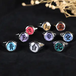 Bsarai Ninja Itachi Deidara Sasori Kakuzu Orochimaru Zetsu Hidan Cosplay Ring AliExpress