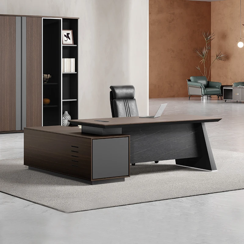 

Wholesale Office Furniture boss Desk Manager Executive Office Desk Table Ceo Luxury Desk boss Table for Office