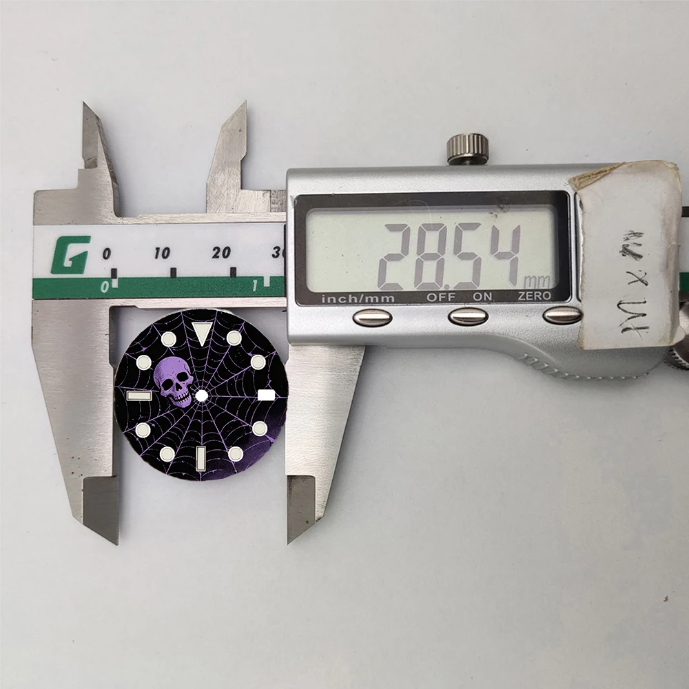 fti china NH35/nh35 dial 28.5mm Watch Dial nh35 Dial Custom Dial Color Printing Dial Watch Face Fit NH35/36 Movement Watch Parts