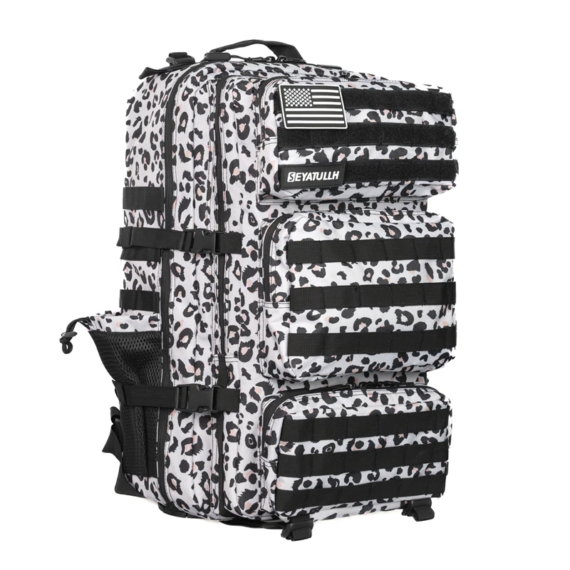 Mochila táctica grande de 60L, Mochila de asalto para exteriores, bolsa de viaje, Mochila impermeable para escalar, Camping, senderismo, caza, bolsas