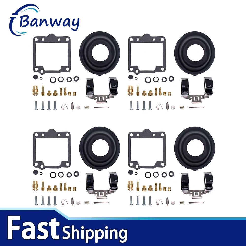 

Carburetor Rebuild Repair Kit For Suzuki GS1100E GS1100 GS 1100 Motorcycle Carb Overhaul Set w/ Float Needle Jets US