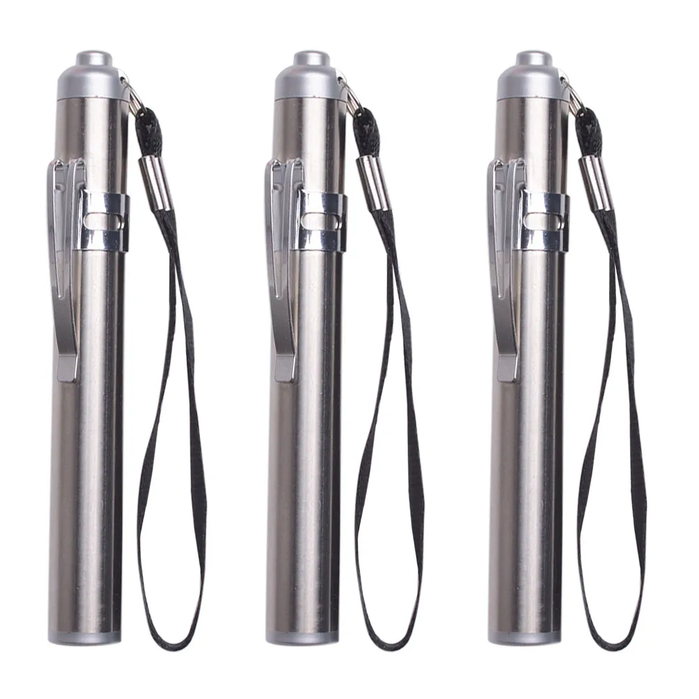 3Pcs Mini LED Flashlights Portable Waterproof Outdoor Camping Ultra Bright Small Torch Lighting Tool Outdoor Flashlight