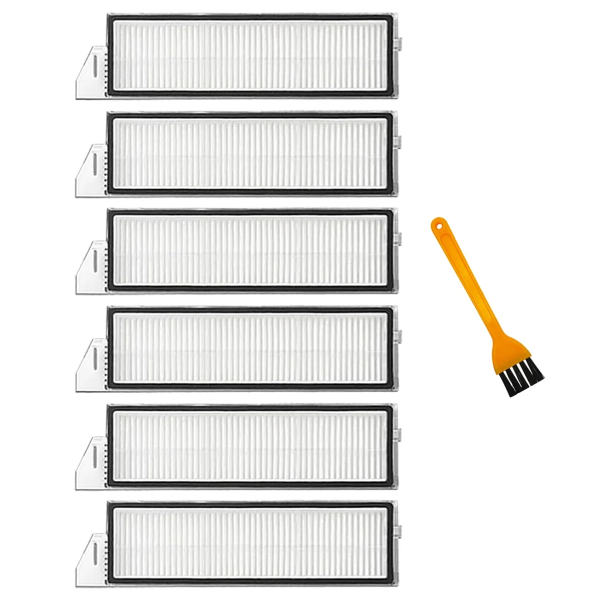 Roborock s8 maxv ultra掃除機用Hepaフィルター、洗えるアクセサリー、6パック、kit-a19g