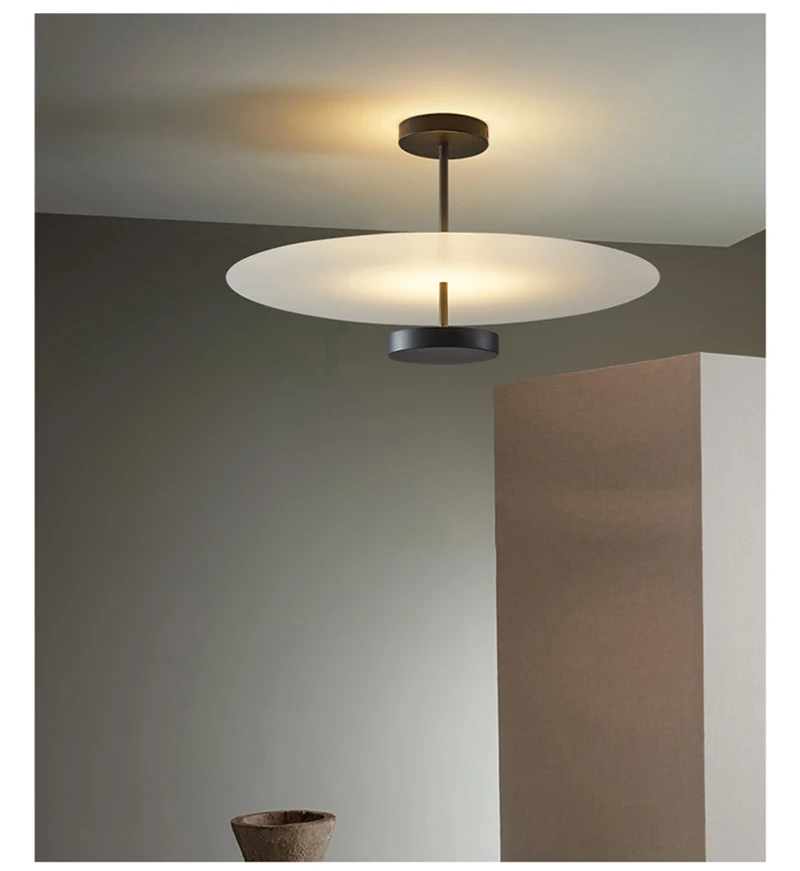 Modern New Europe Designed LED Hanging Lamp For Living Room Kitchen Island Project Simple Black Dinning Table Pendant Lamp