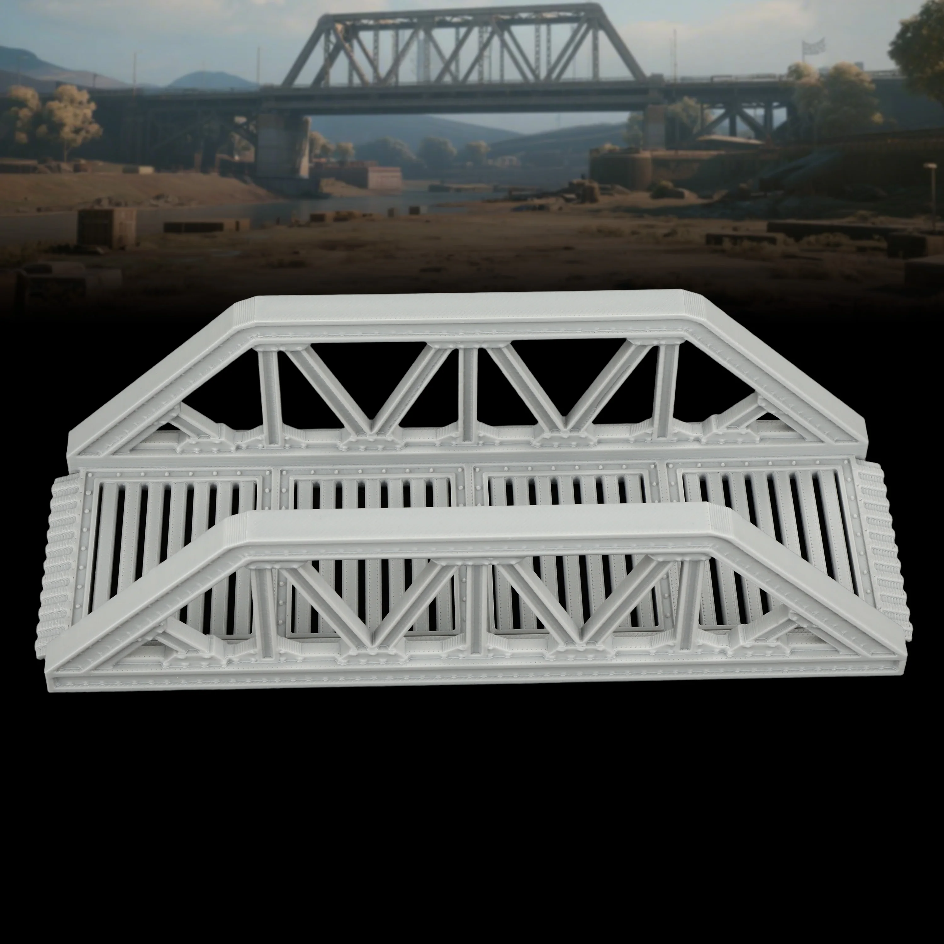 Industrial Steel Bridge Tablet - Board Game Roleplay review and price