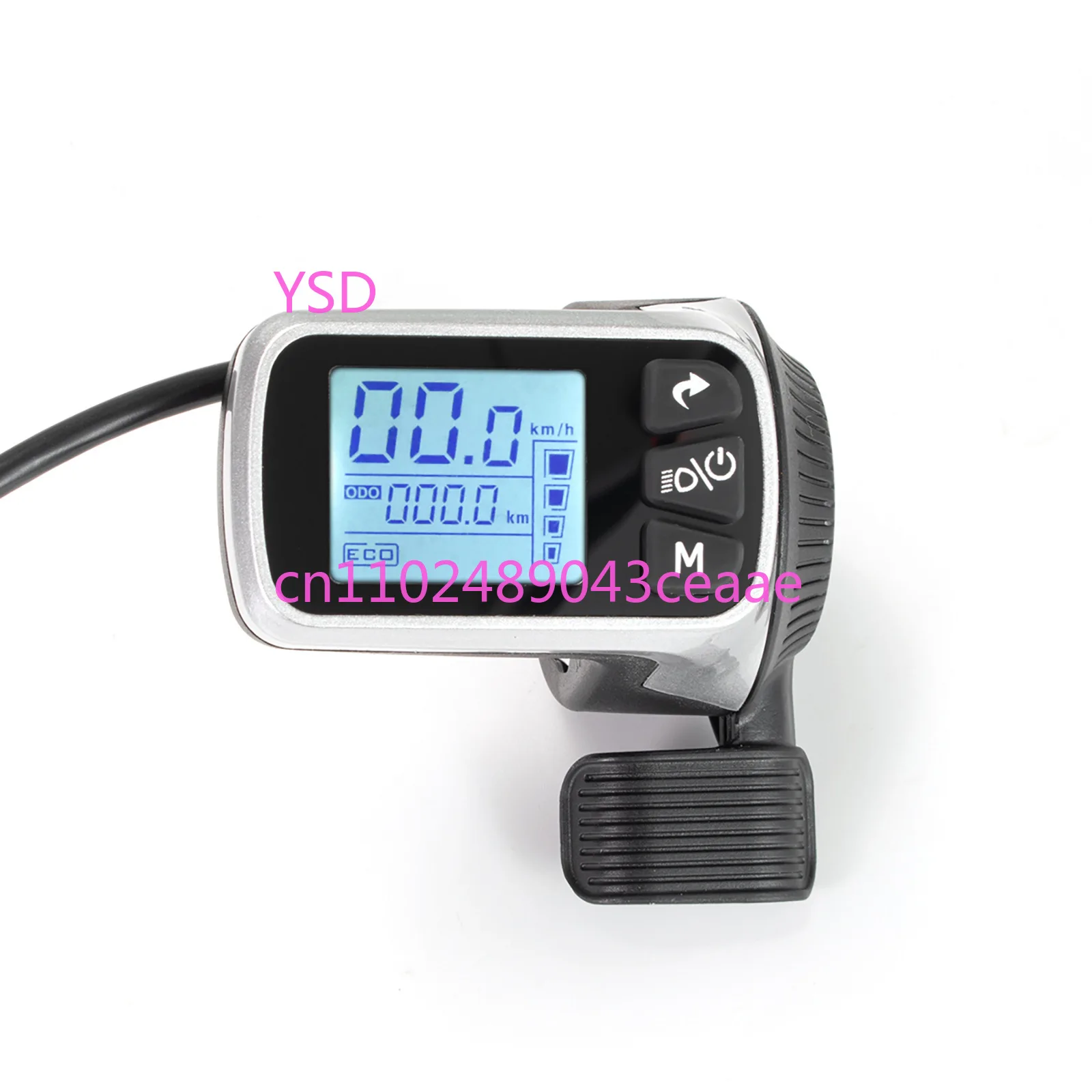 24V-48V Multi Power 124DX Brushless Controller Digital Display Instrument Modification Accessory For E-Scooter