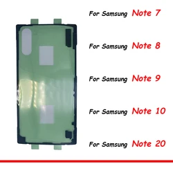 New For Samsung Note 20 Ultra Note 10 Plus Note 8 9 7 Lite Adhesive Sticker Back Housing Battery Cover Glue Tape Replacement