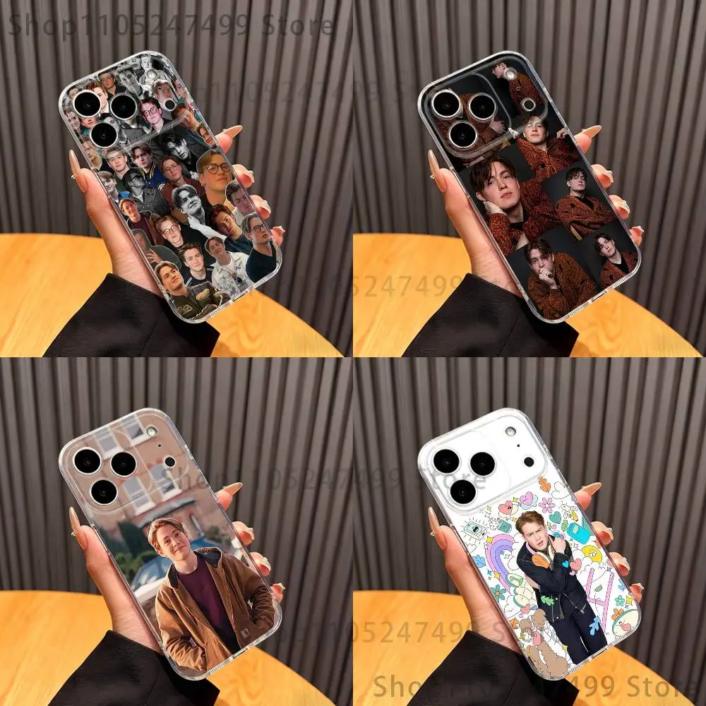 

Actor K-Kit C-Connor Phone Case iPhone17 16 15 14 13 12 11 Pro Max Plus Mini Clear Full Back Cover Silicone Soft Shell