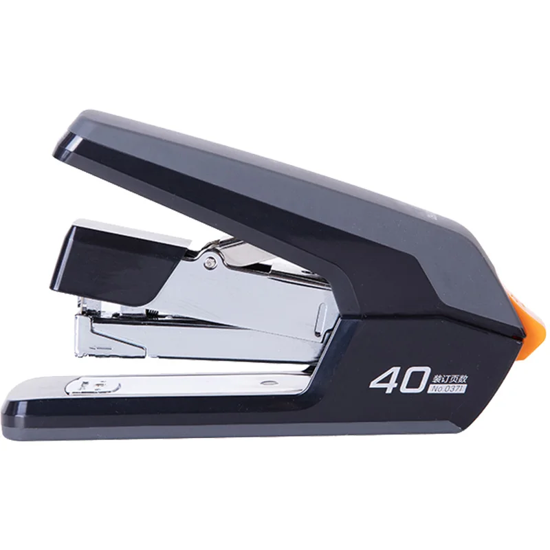 Deli Heavy Duty Stapler Effortless Paper Stapling Machine 40 Sheet School Office Supply Stationery Staples Power Saving Stapler