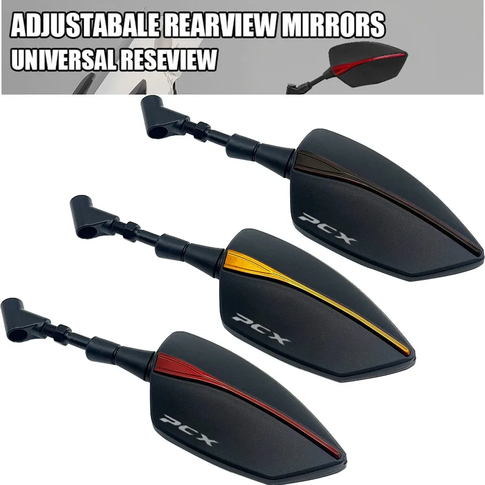 

For HONDA PCX125 PCX 125 PCX150 PCX 150 PCX160 PCX 160 2016 2017 2018 2019 2020 2021 Motorcycle Rear Side View Mirrors