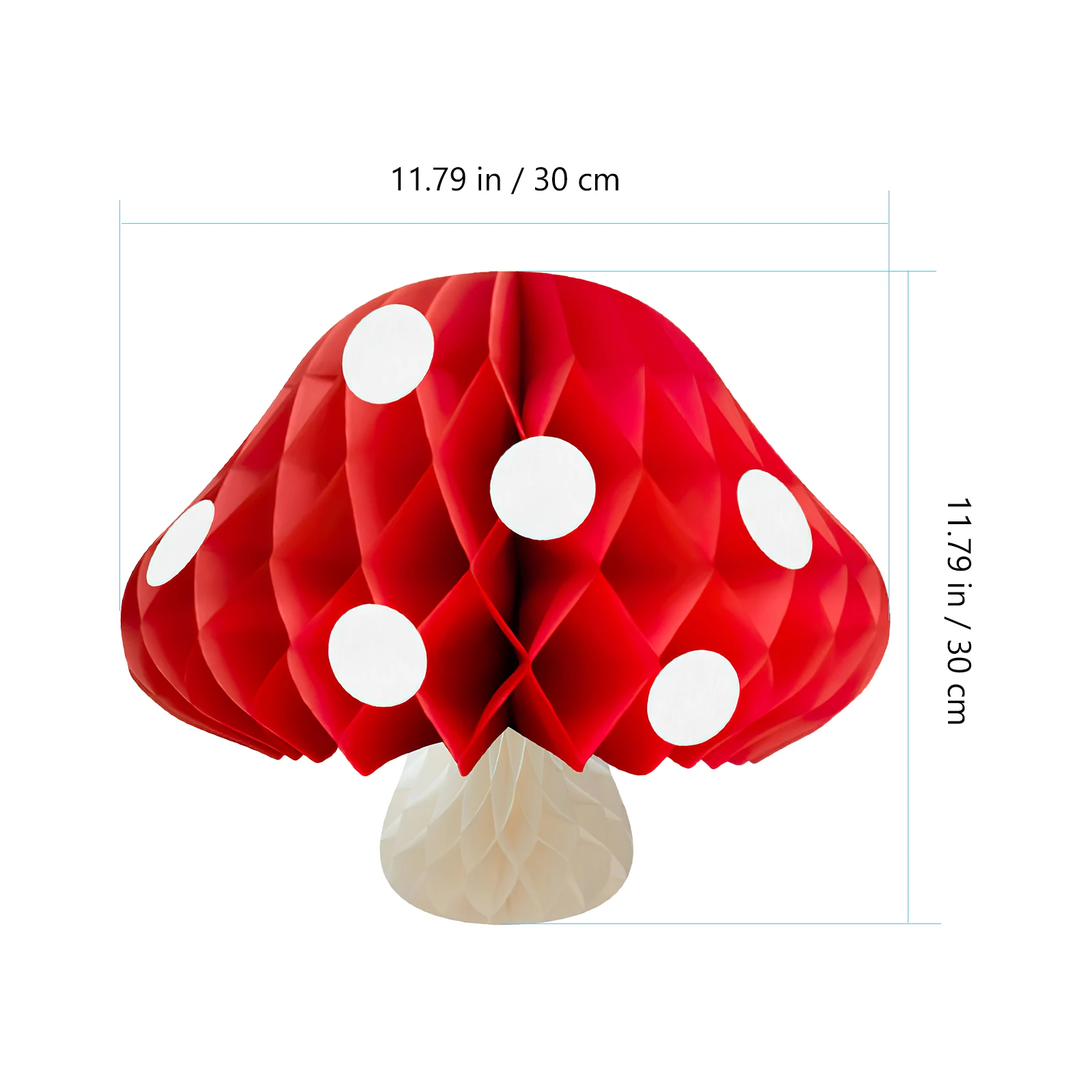

Mushroom Honeycomb Ball Paper Ornament Beautiful Birthday Wedding Party Decoration Forest Baby Shower Supplies