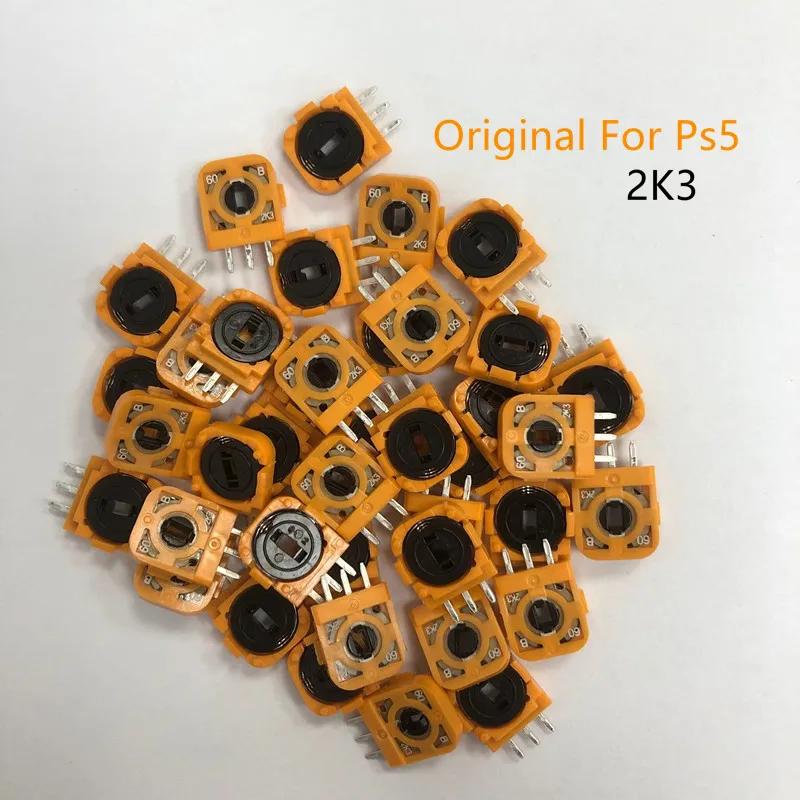 50pcs/lot High Quality for Ps5 Game Pad Joystick Controller 3D Analog Axis Resistor potentiometer 2k3 2.3K Orange