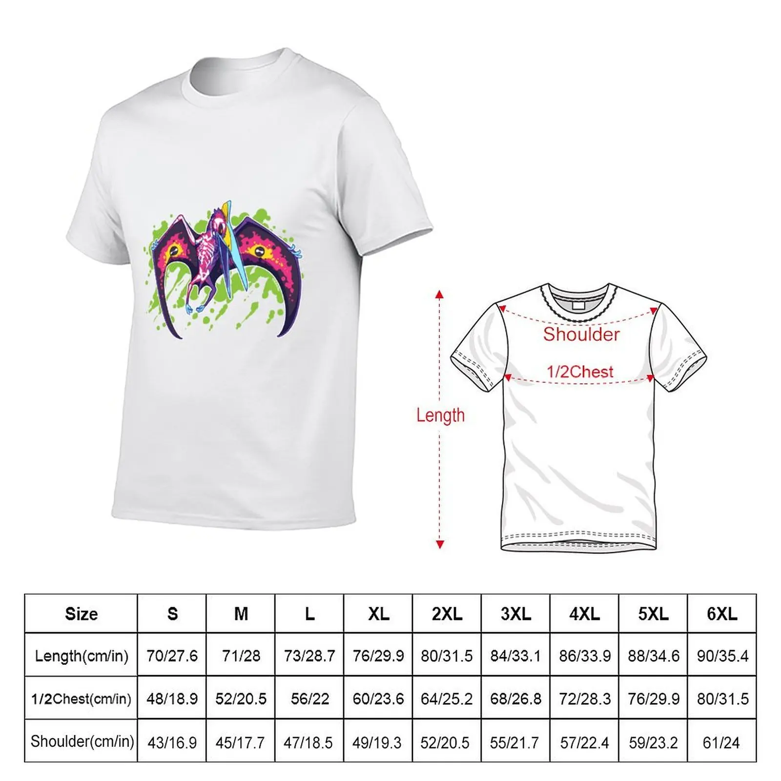 Radioactive Quetzalcoatlus T-Shirt basketball graphic tees anime figures mens vintage t shirts