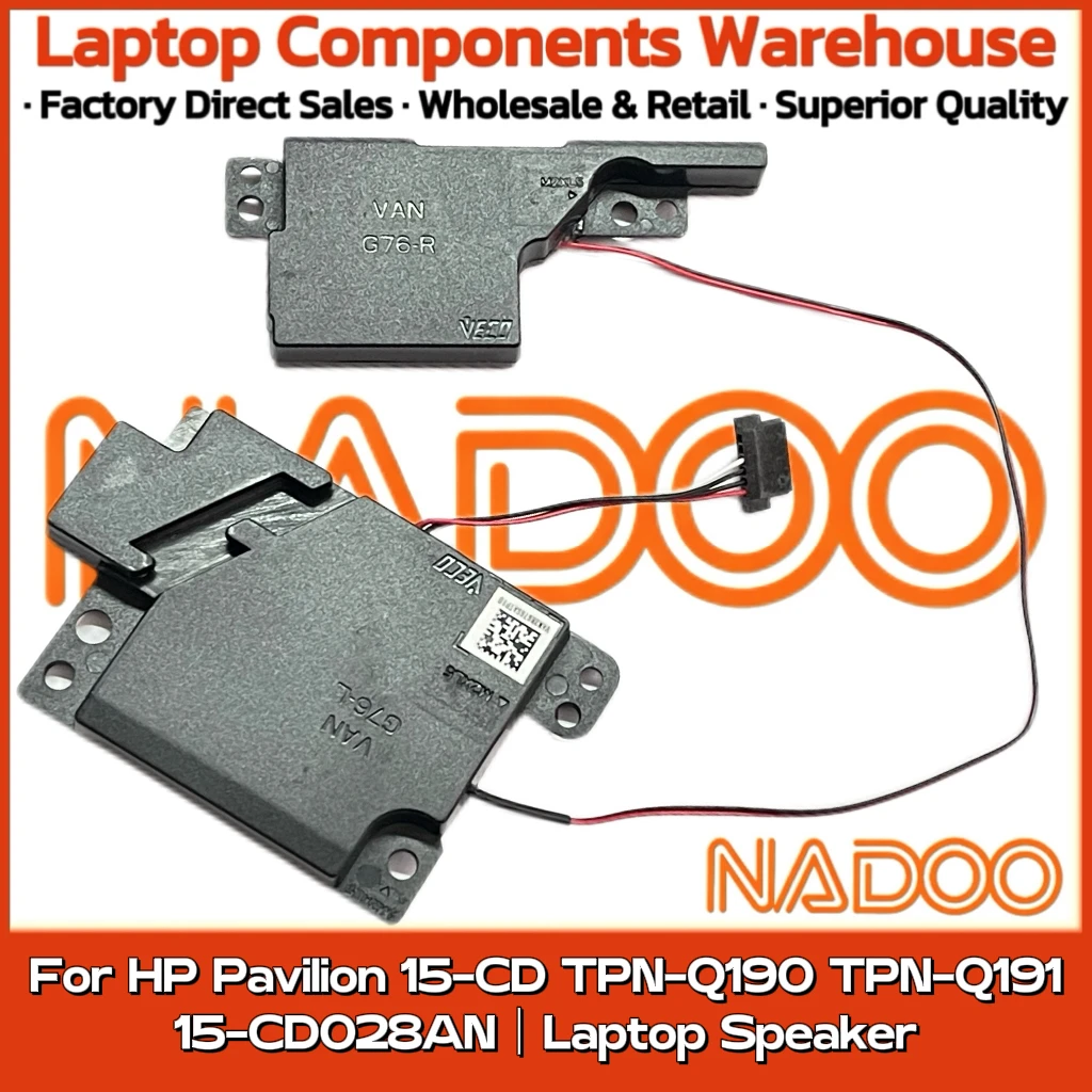 

New Original Laptop Notebook Audio Speaker For HP Pavilion 15-CD TPN-Q190 TPN-Q191 15-CD028AN built-in speaker horn audio