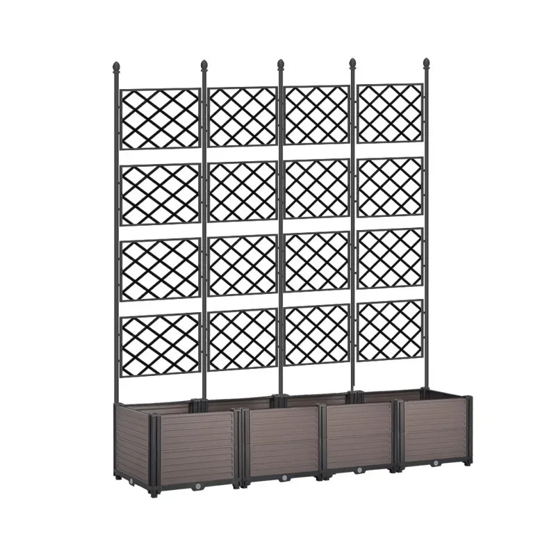 Screen climbing frame Support frame European wrought iron climbing  Clematis screen flower fixed rose climbing Garden