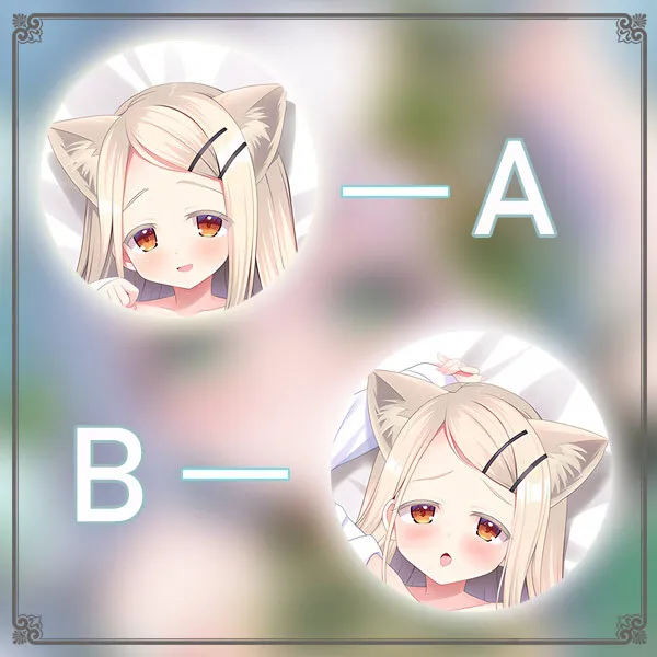 

Anime Game Dakimakura Hing Body catgirl PillowCase Cushion Otaku Bed Linings Xmas