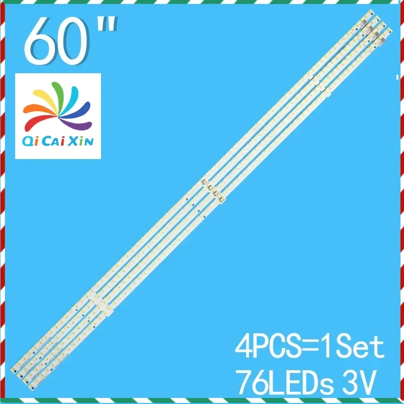 

662MM LED Backlight strip 76 lamp For SHARP 60'' TV 2013SSP60 5630 76 REV1.0 LC-60LE755U LC-60LE757U LC-60C7500U LC-60LE857U