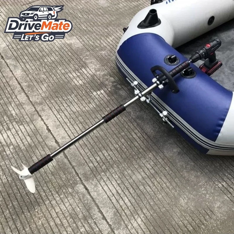 

1 м ручной пропеллер подвесной двигатель алюминиевое лезвие пропеллер каяк электроинструменты подвесная электрическая дрель лопатка