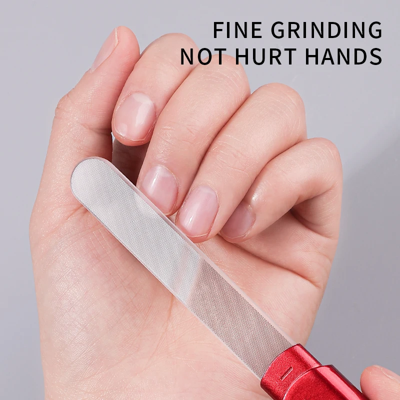 ตะไบเล็บแก้วมืออาชีพบัฟเฟอร์นาโน -อุปกรณ์ช่างทำเล็บมืออาชีพอุปกรณ์เสริมเครื่องมือวัสดุผลิตภัณฑ์