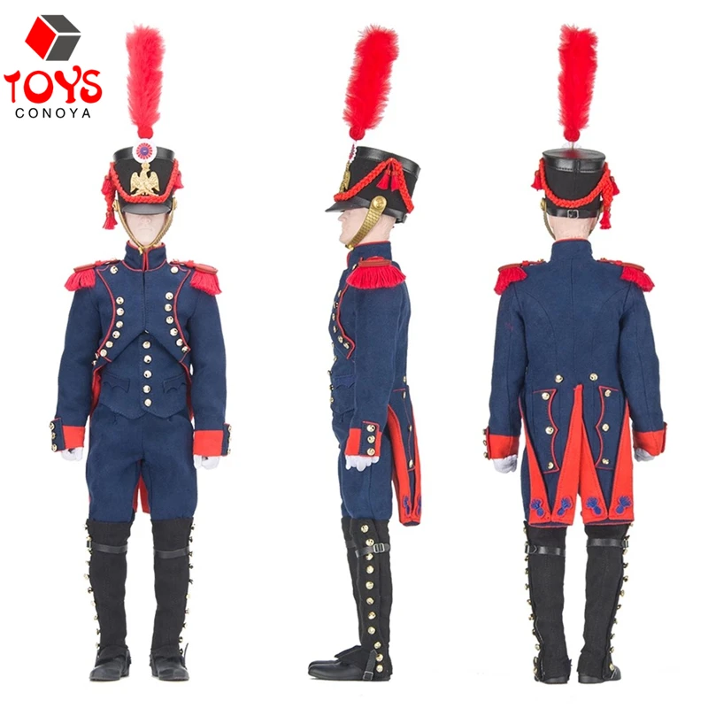 BROWN ART B-A0003 1/6 Napolenioc Imperial Guard ปืนใหญ่ทหาร 12 ''ชายทหาร Action Figure ชุดของเล่นคอลเลกชัน