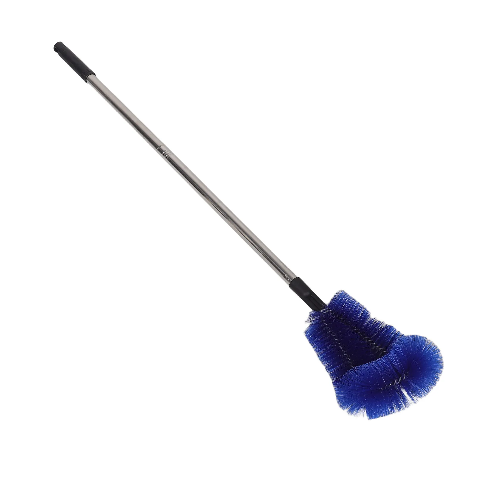 40.55 Long Outdoor Fountain Scrubbing Brush Hard Bristle Heavy Duty Replacement Curved Scrub Brush Long Handle Large Limescale