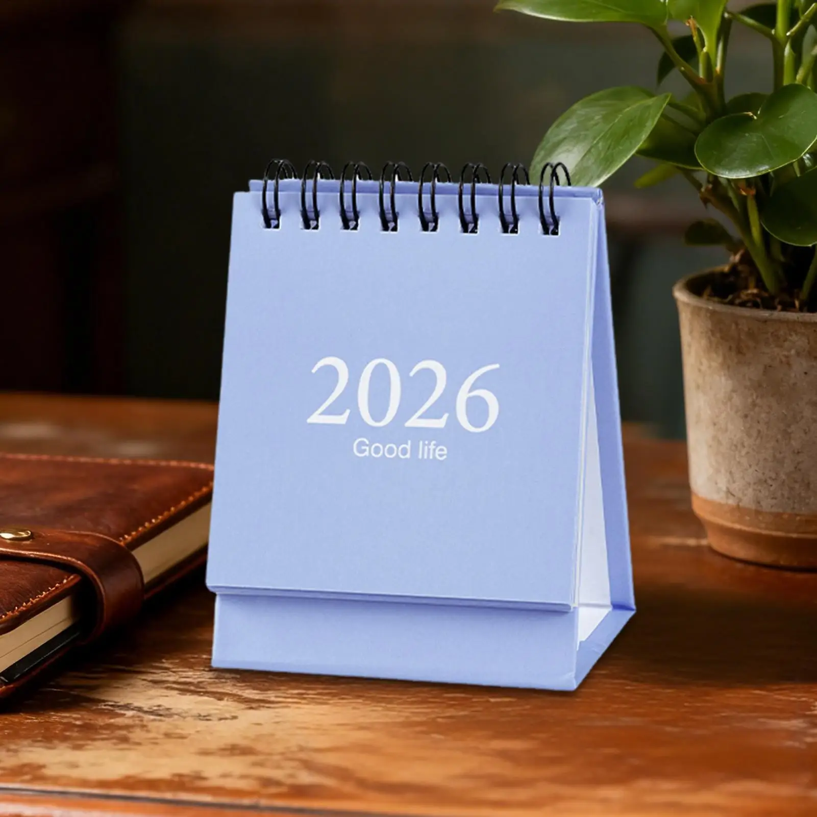Mini Pocket Calendar Jan. 2026 To Jul. 2027 Planner Standing Desktop Calendar For Workplace Study Workstation Dorm Library