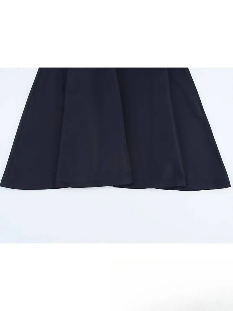 Kondala vintage elegante chique saia feminina cinto sólido botões a linha saia nova moda 2025 primavera verão senhora do escritório saia longa
