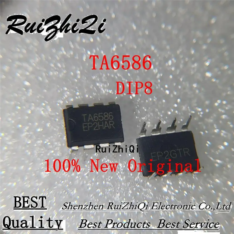 10PCS/LOT TA6586 6586 DIP-8 IC new original In Stock