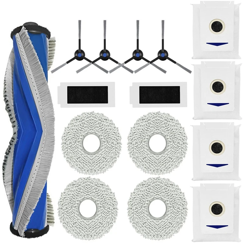 

ABUD-Replacement Accessories For Yeedi M12 PRO+, For Ecovacs DEEBOT T30 Omni T30 PRO MAX Vacuum Cleaner