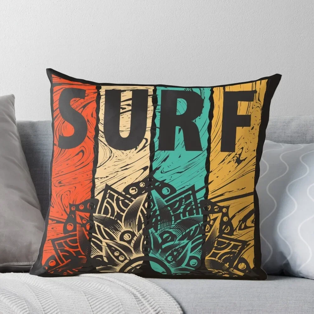 

SURF Throw Pillow luxury decor Couch Pillows Pillow