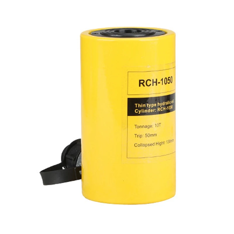RCH-1050 المكبس المجوف رام أسطوانة هيدروليكية 10 طن 50 مم رافعة المكبس الهيدروليكي المجوف #1