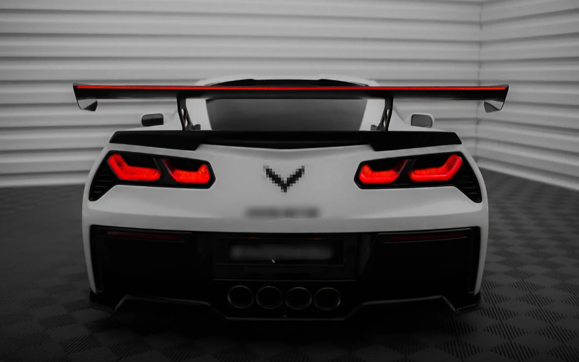 Tailgate Lift Supports for Chevrolet Corvette C7 2014-2019 2 door coupe with 6KG carbon wing Rear Trunk Boot Gas Struts Springs