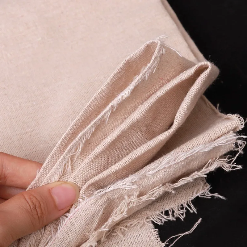 1m DIY Pottery Special Linen Cloth Handmade Pottery Ceramics Clay Craft Pad Cloth Anti-Sticking and Cracking Texture Fabric