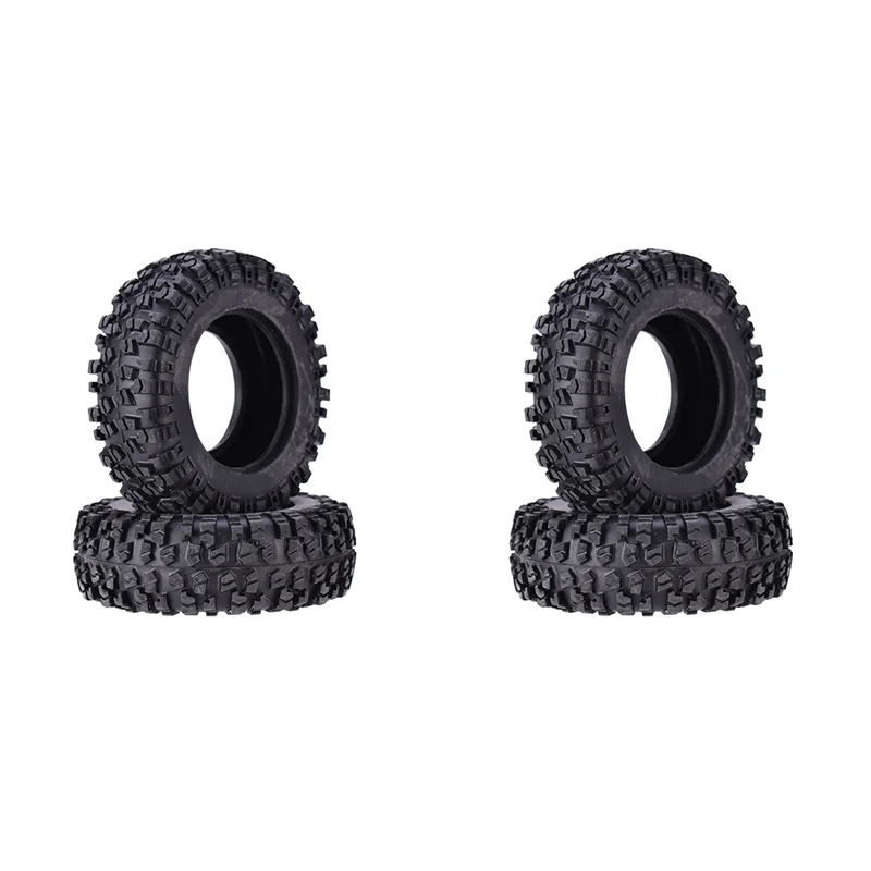 

WOTT-4Pcs Rubber Tires Wheel Tyre For Wltoys 12428 12428-A/B/C 12423 1/12 RC Car Spare Replace Parts,Right
