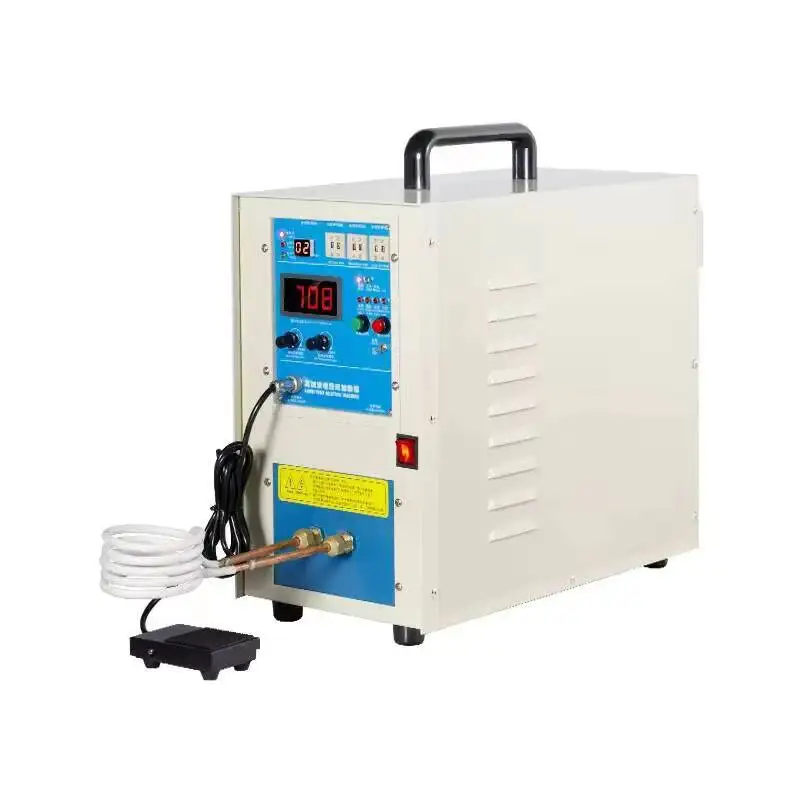 

Blacksmith Machine High Frequency Iron Rod Bolt Heating Induction Heater Multi-function High-frequency Induction Heating Machine