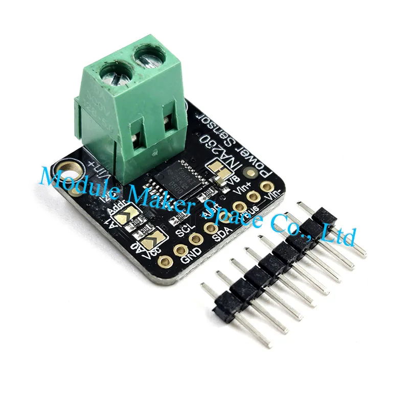 Moduł czujnika napięcia i prądu INA260 High-Side / Low-Side, wysoka precyzja, dwukierunkowe pomiarowanie I2C dla Arduino — zdjęcie produktu 3