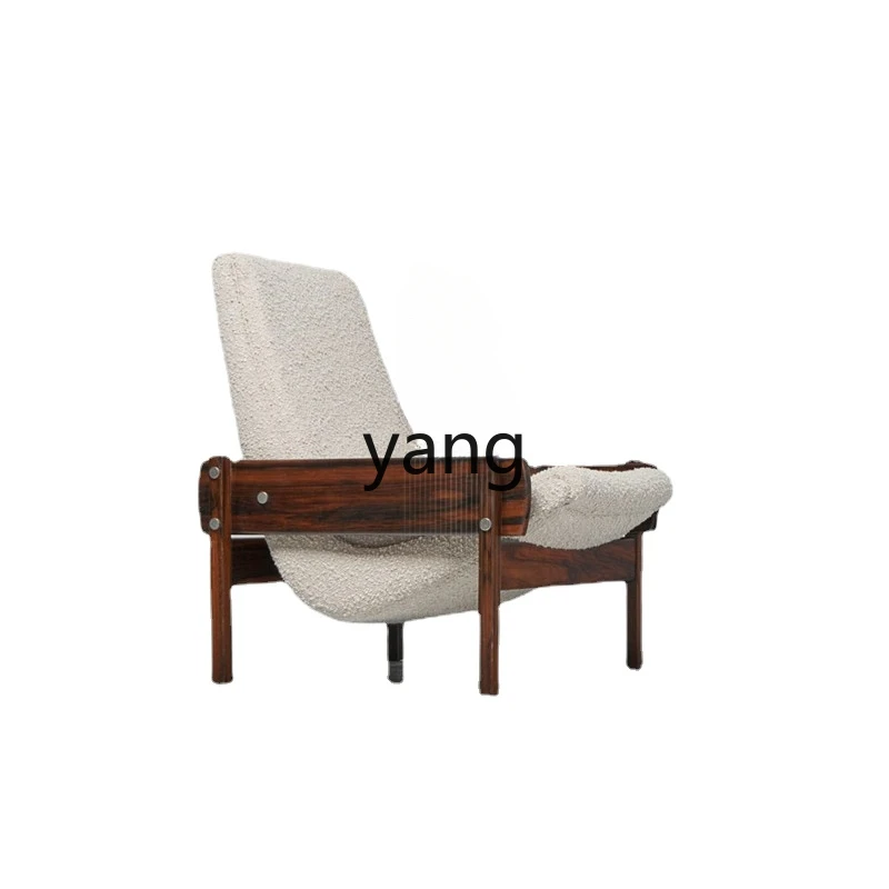 CX Solid Wood Vintage Sofa Modern Business Negotiation Leisure Quiet Style Mid-Ancient B & B Chair