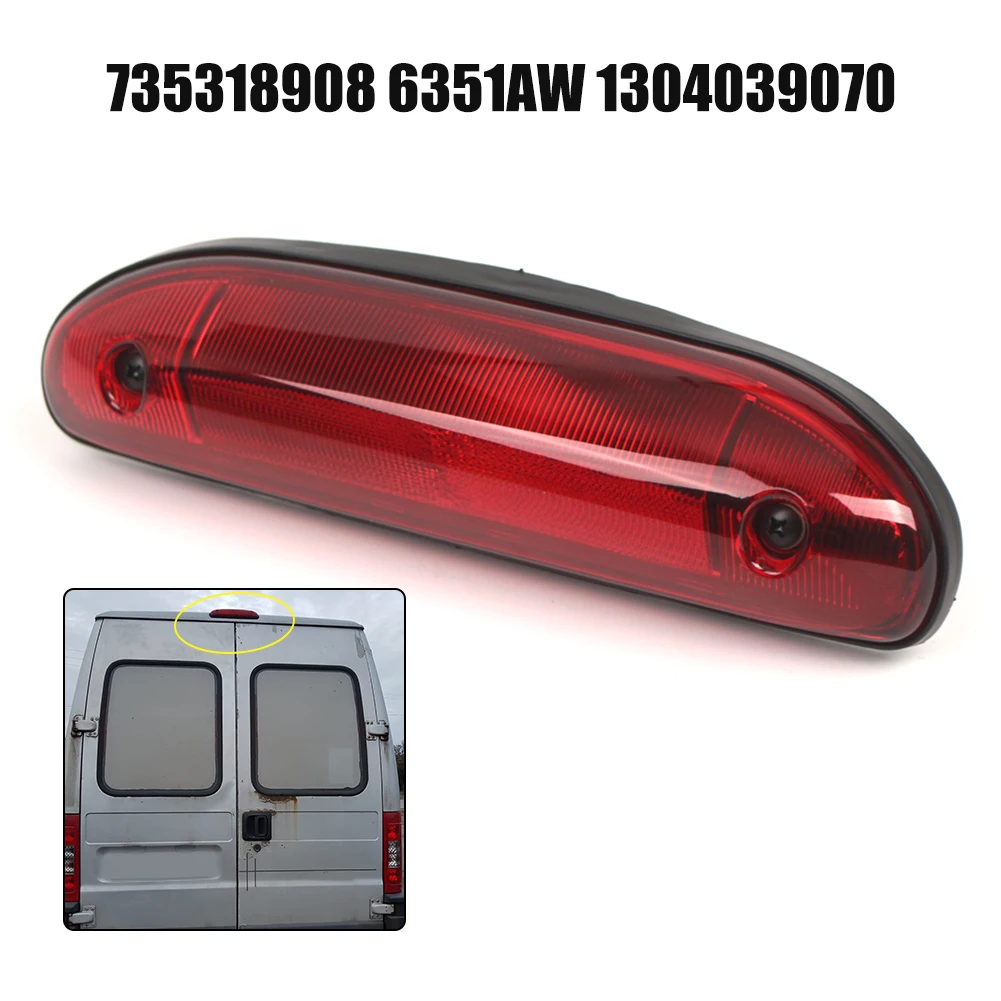 

Car Brake Light Stop Lamp Housing 735318908/6351AW/1304039070 For Fiat Ducato For Boxer For JUMPER 2002-2006 Car Accessories