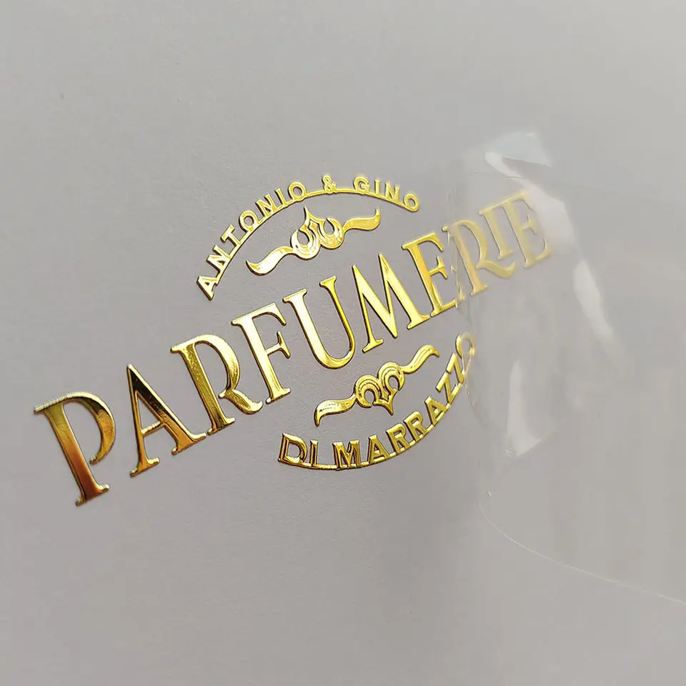 

100Pcs Custom Transfer 3D Sticker Logo Shiny Gold Silver Transfer Sticker For Small Business Brand Personalized Transfer Sticker